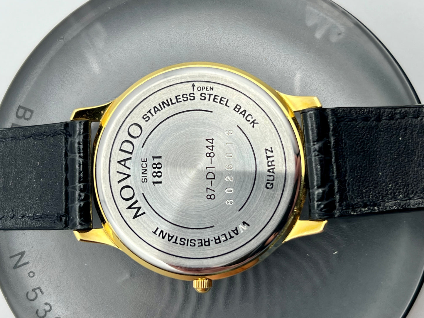 Mercedes Benz Movado Museum 87-D1-844 Rare