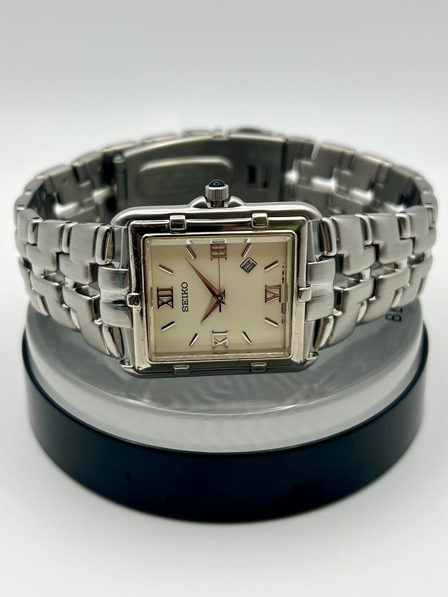 Men's 1997 Seiko Tank 7N82-5049