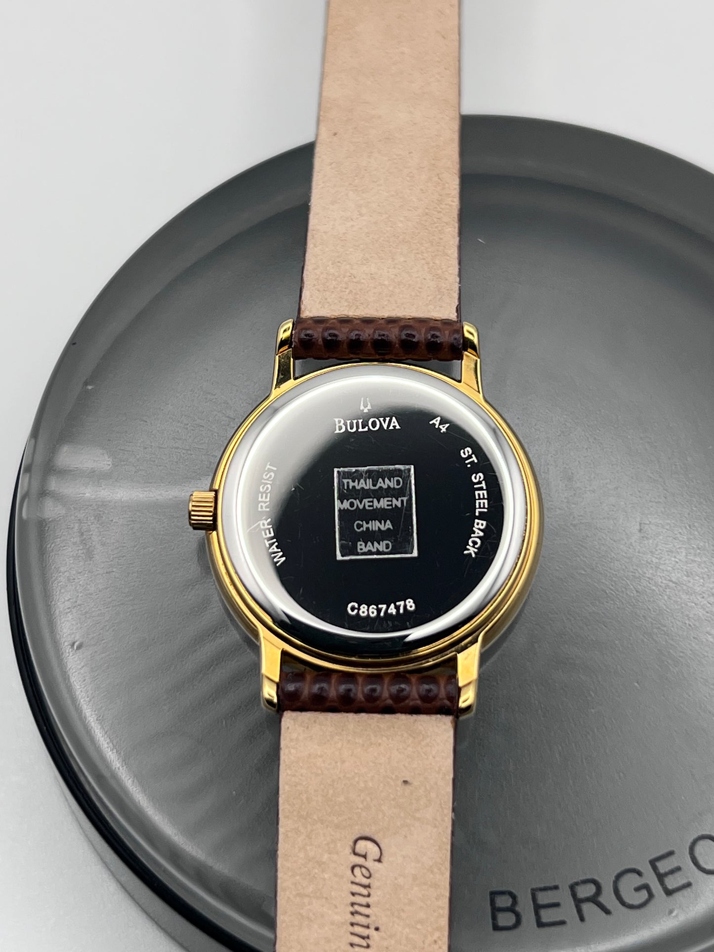 2004 Women’s Bulova Gold Tone Quartz