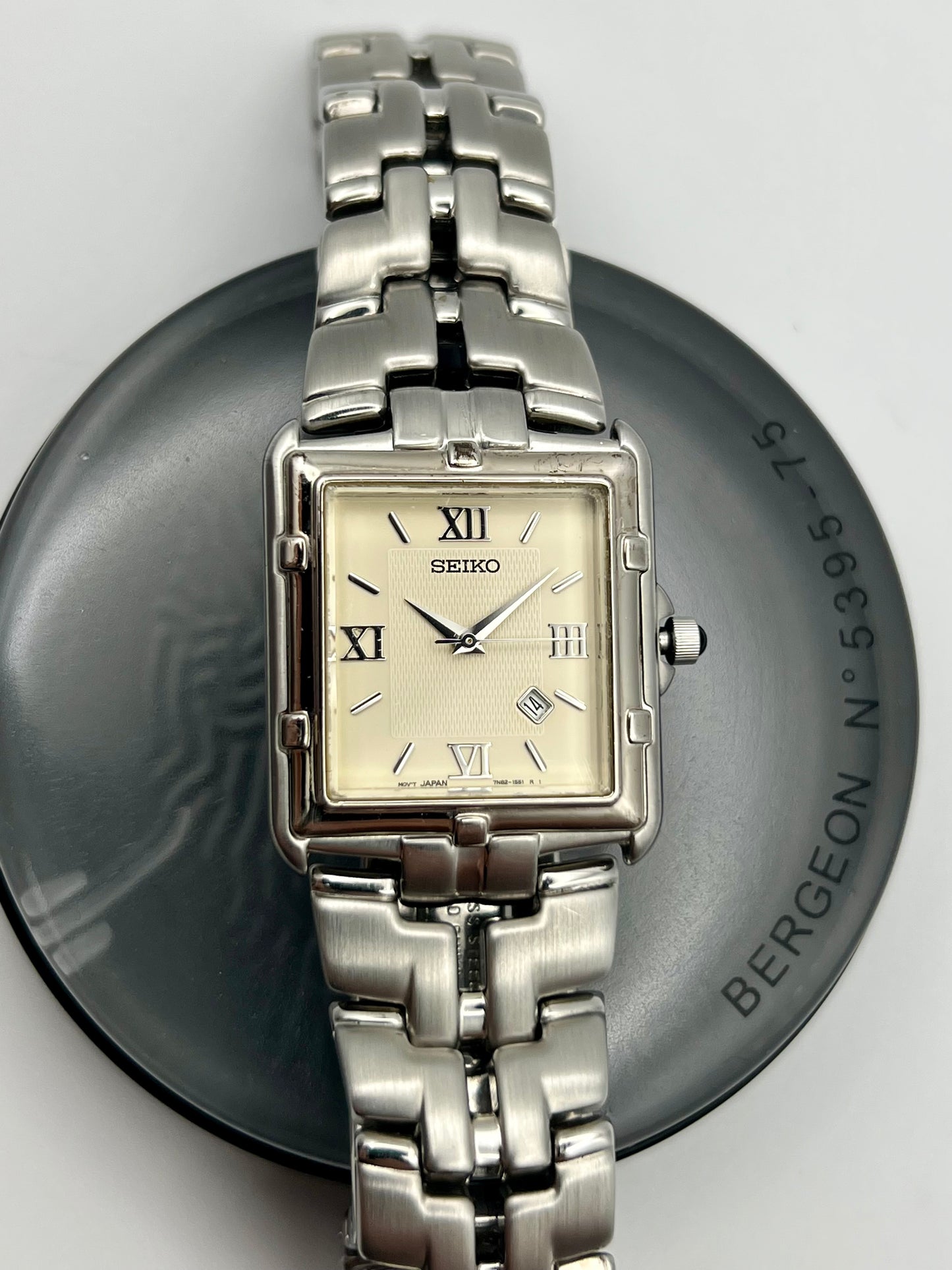 Men's 1997 Seiko Tank 7N82-5049