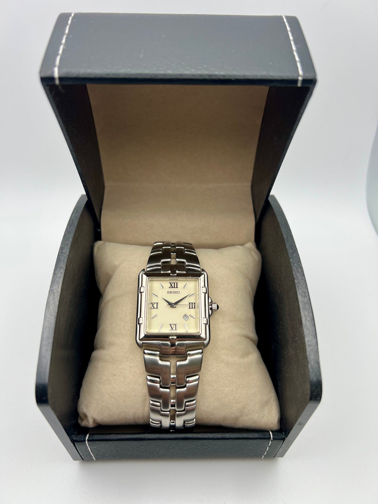 Men's 1997 Seiko Tank 7N82-5049