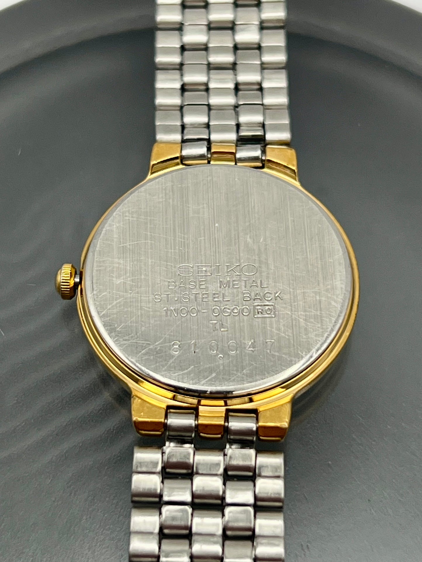 Women’s 1998 Seiko 1N00-0G90 Quartz 2-Tone
