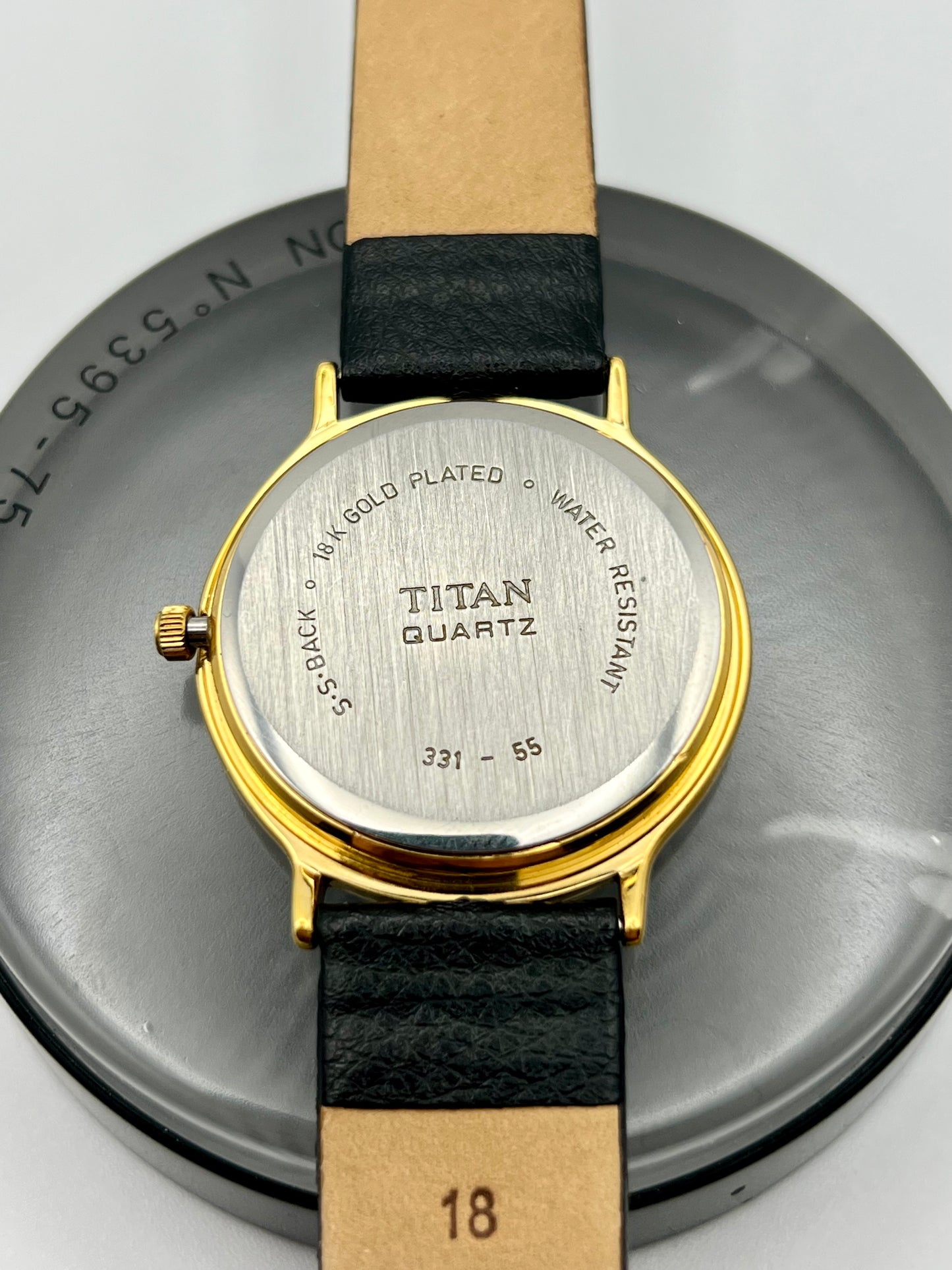 Titan Calendar 18k Gold Plated