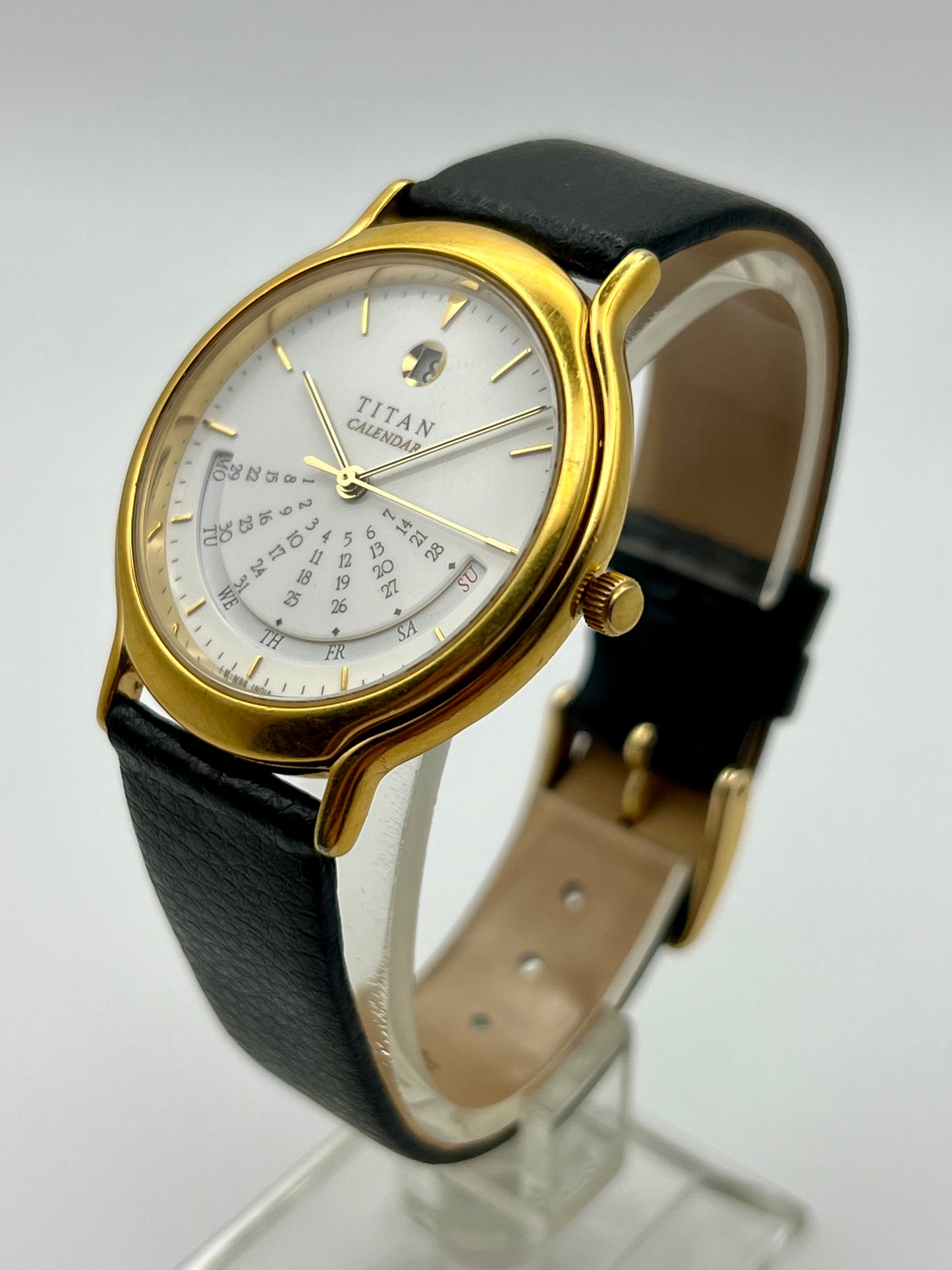 Titan Calendar 18k Gold Plated