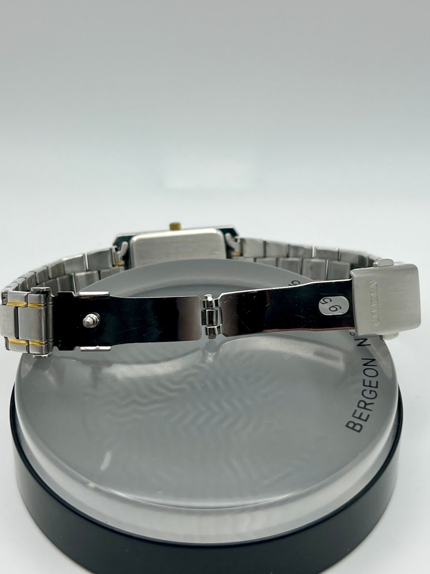 Ladies Citizen 9633‑S070350 Quartz Tank – Two‑Tone