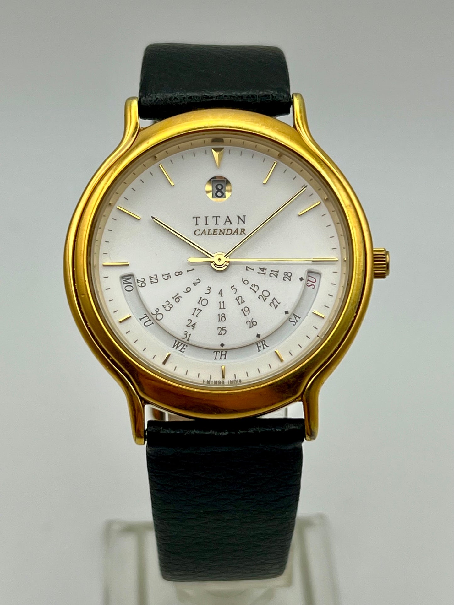 Titan Calendar 18k Gold Plated