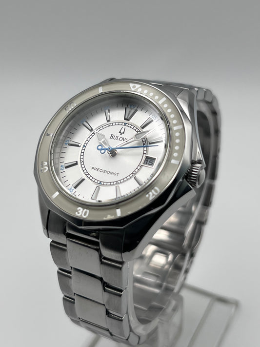 2012 Women’s Bulova Precisionist Winter Park White 96M123