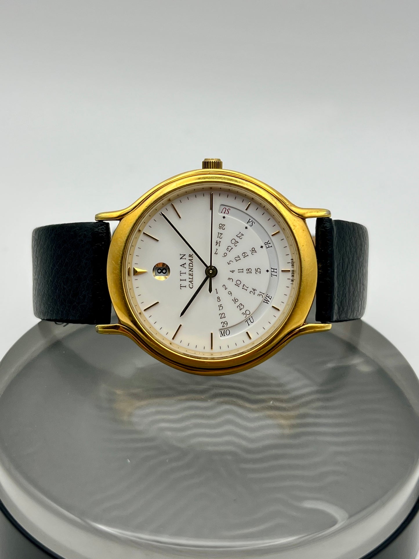 Titan Calendar 18k Gold Plated
