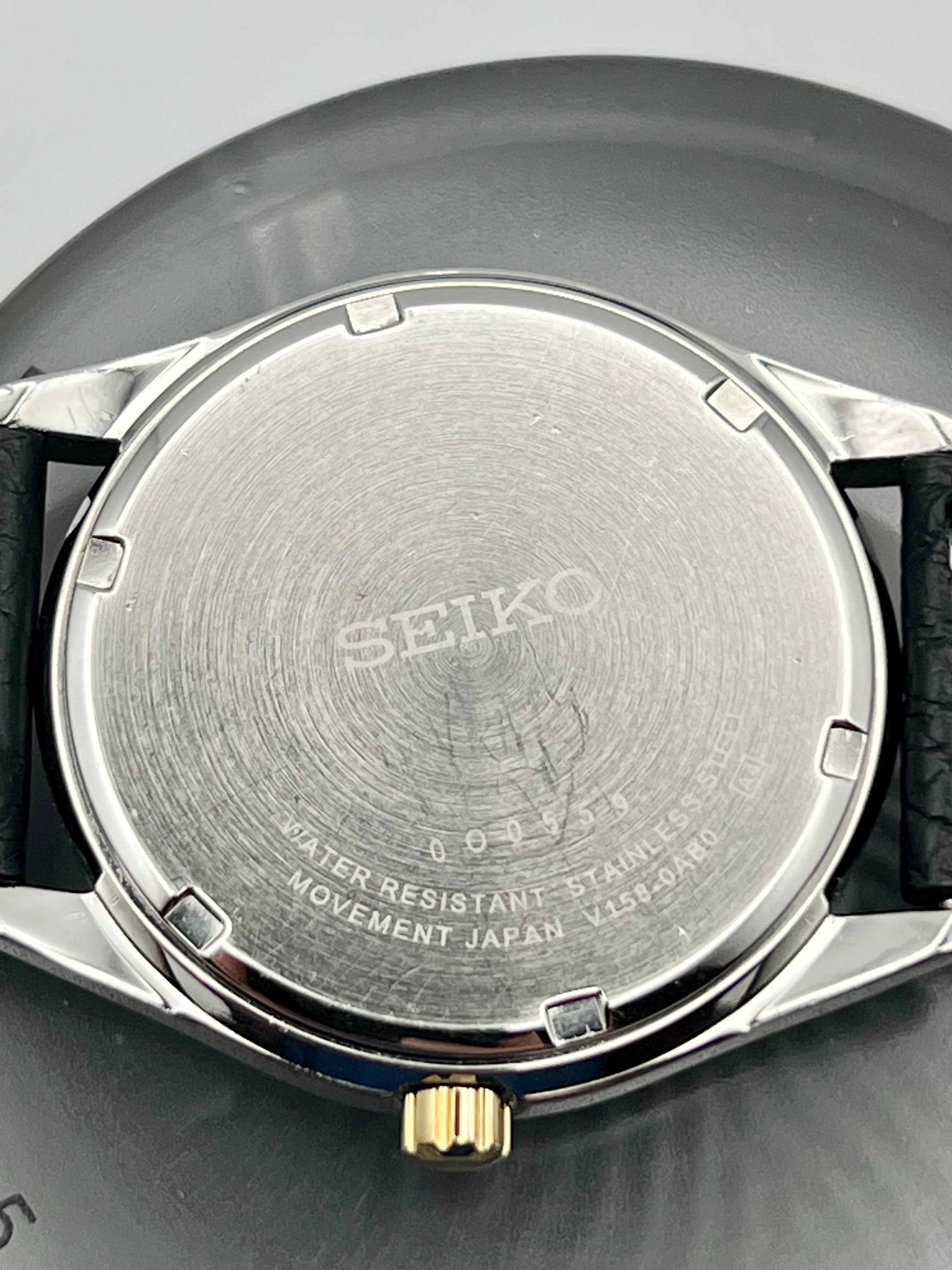 Seiko V158-0AB0 Solar – Frame Watch Works