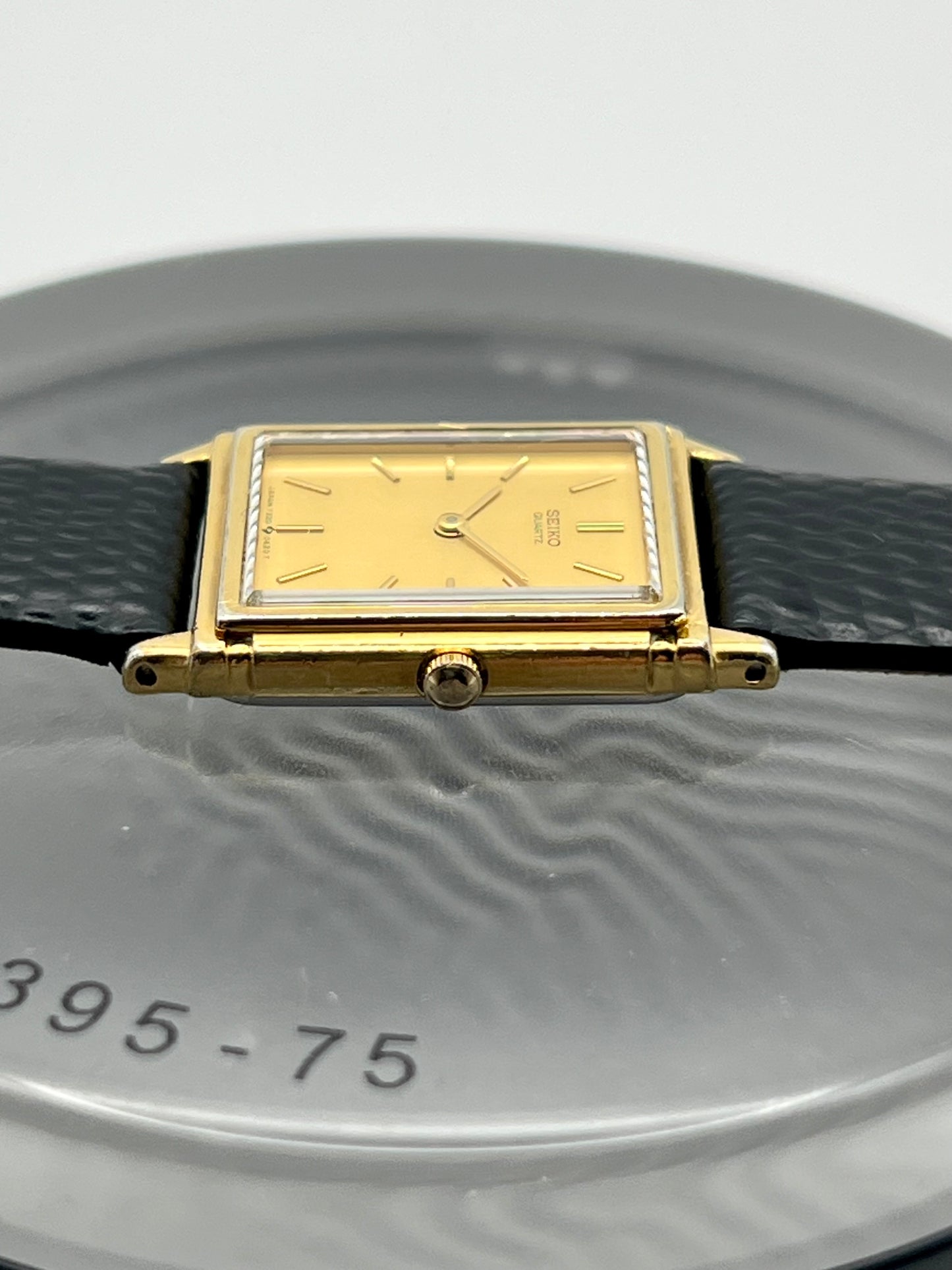 Seiko Quartz Tank Watch Gold Tone Ref. 7320 – 1994