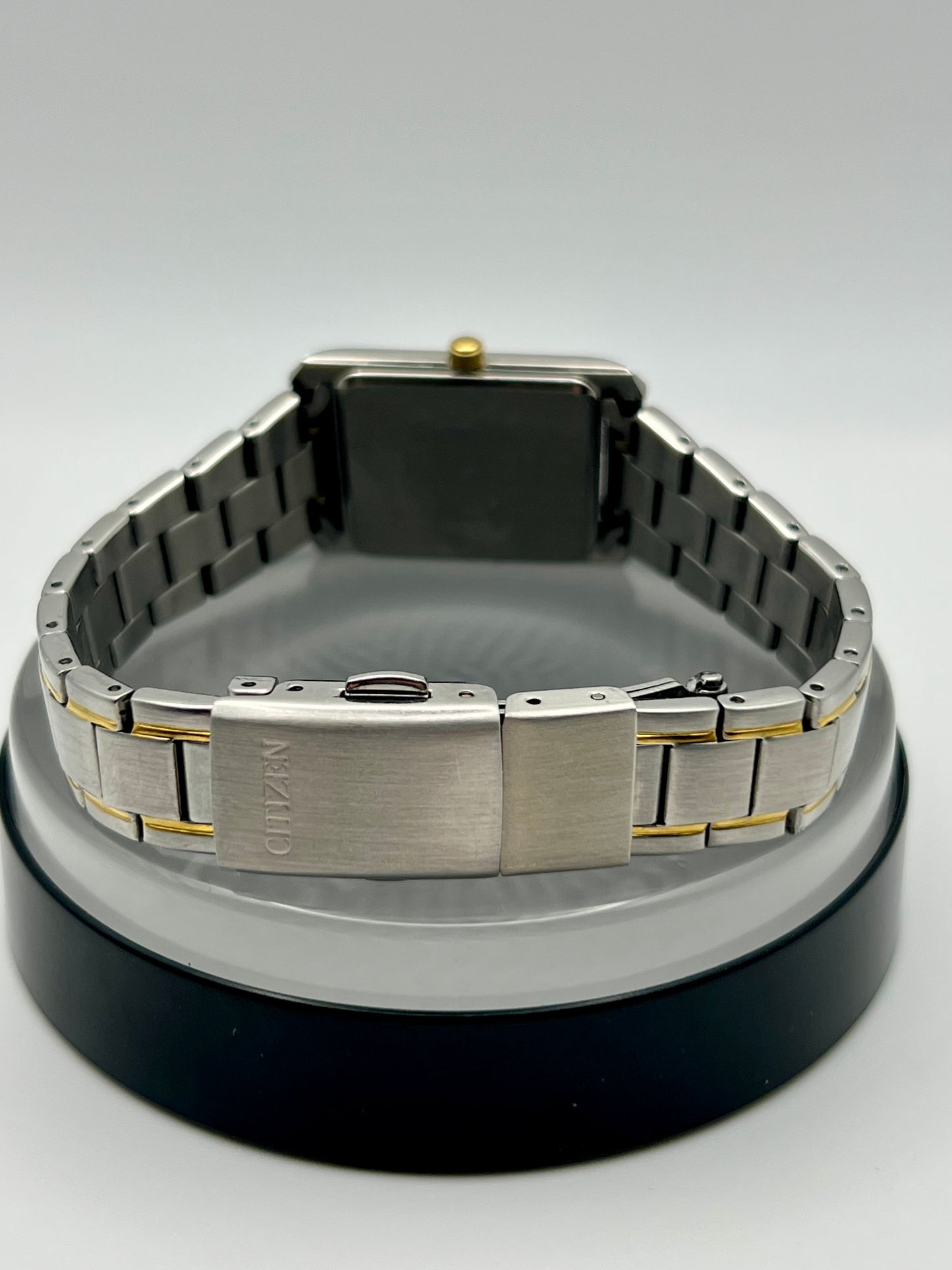 Ladies Citizen 9633‑S070350 Quartz Tank – Two‑Tone