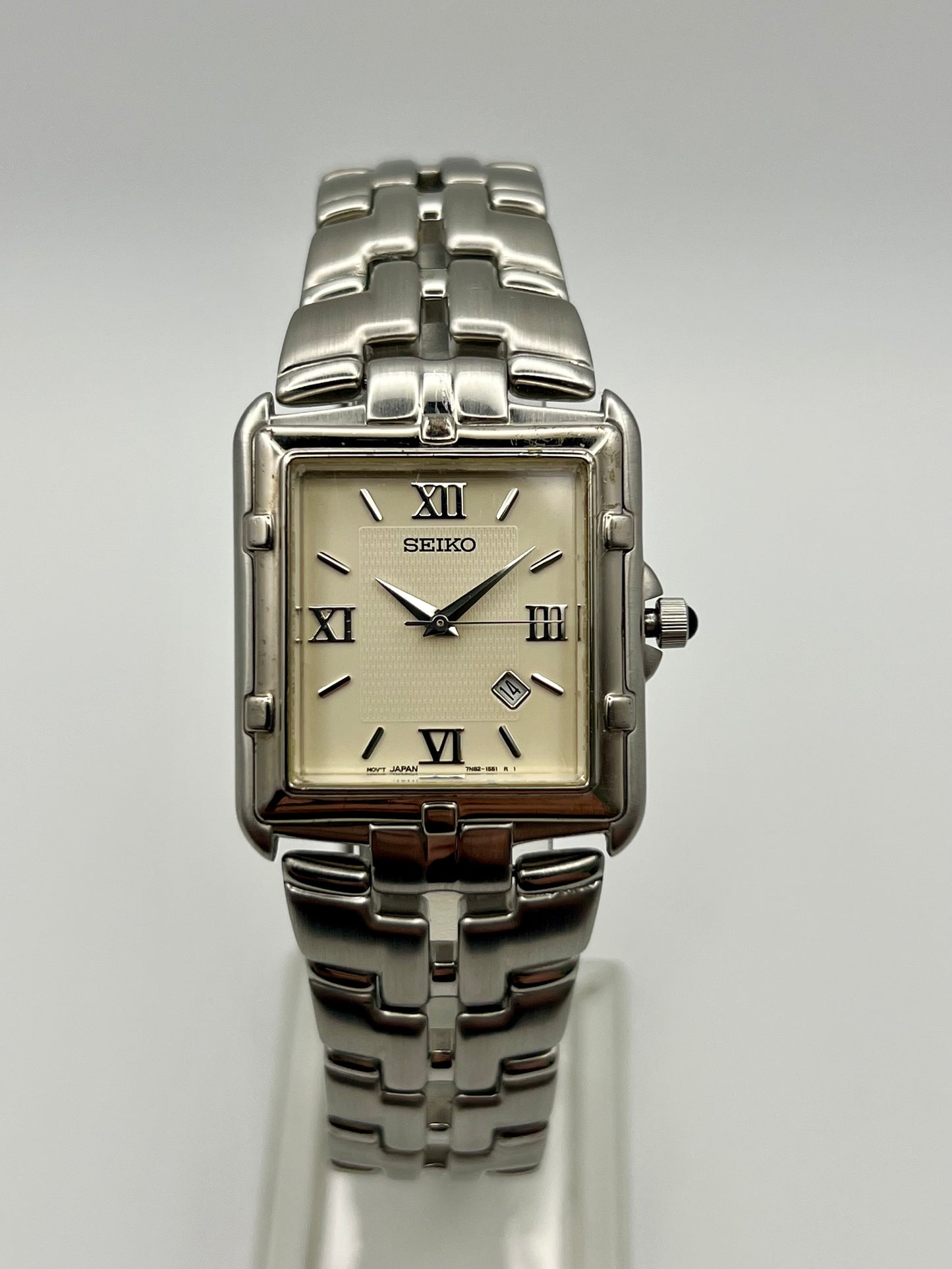 Men's 1997 Seiko Tank 7N82-5049