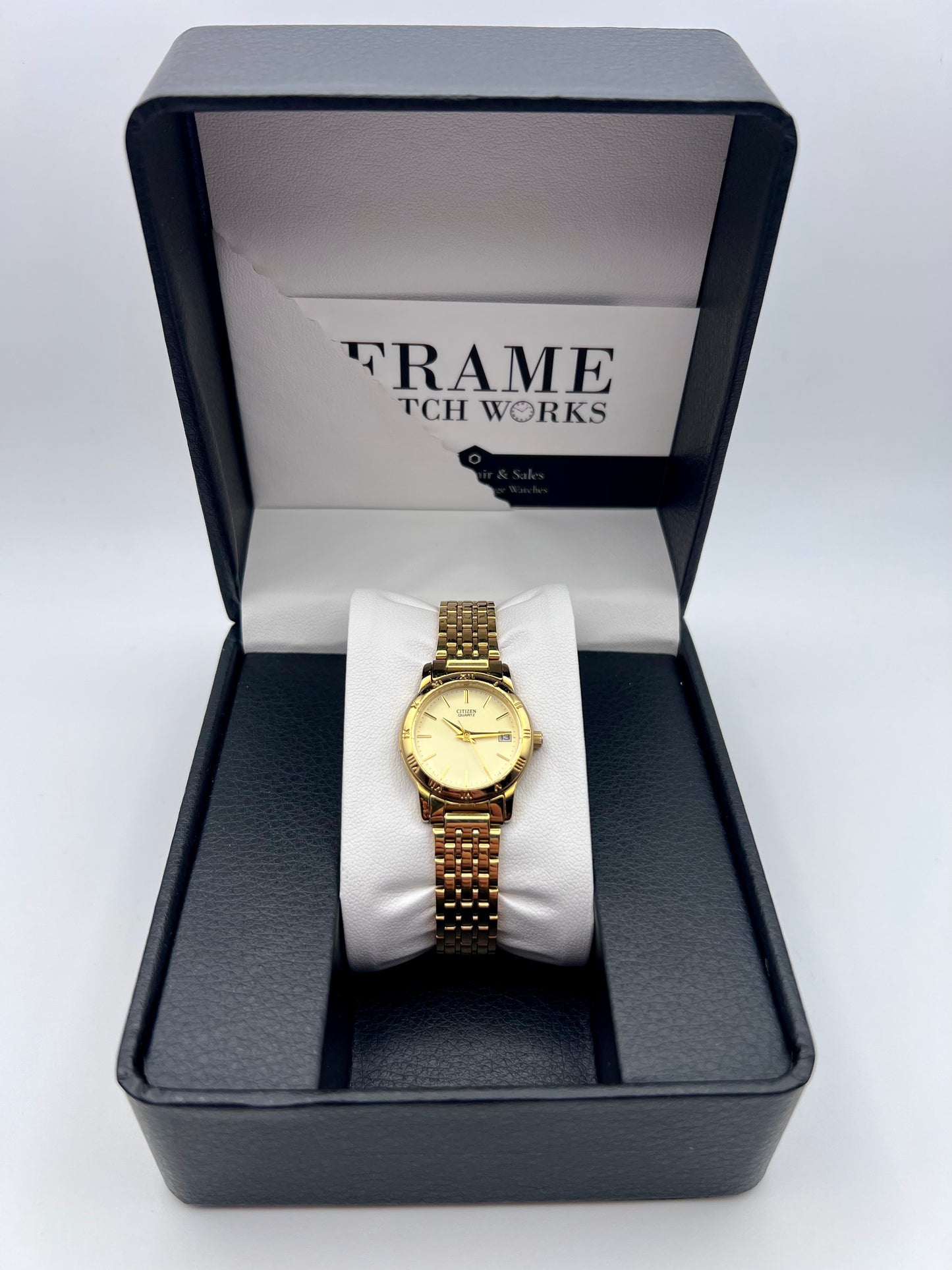 2002 Womens Citizen 1012-K13131 Gold Tone